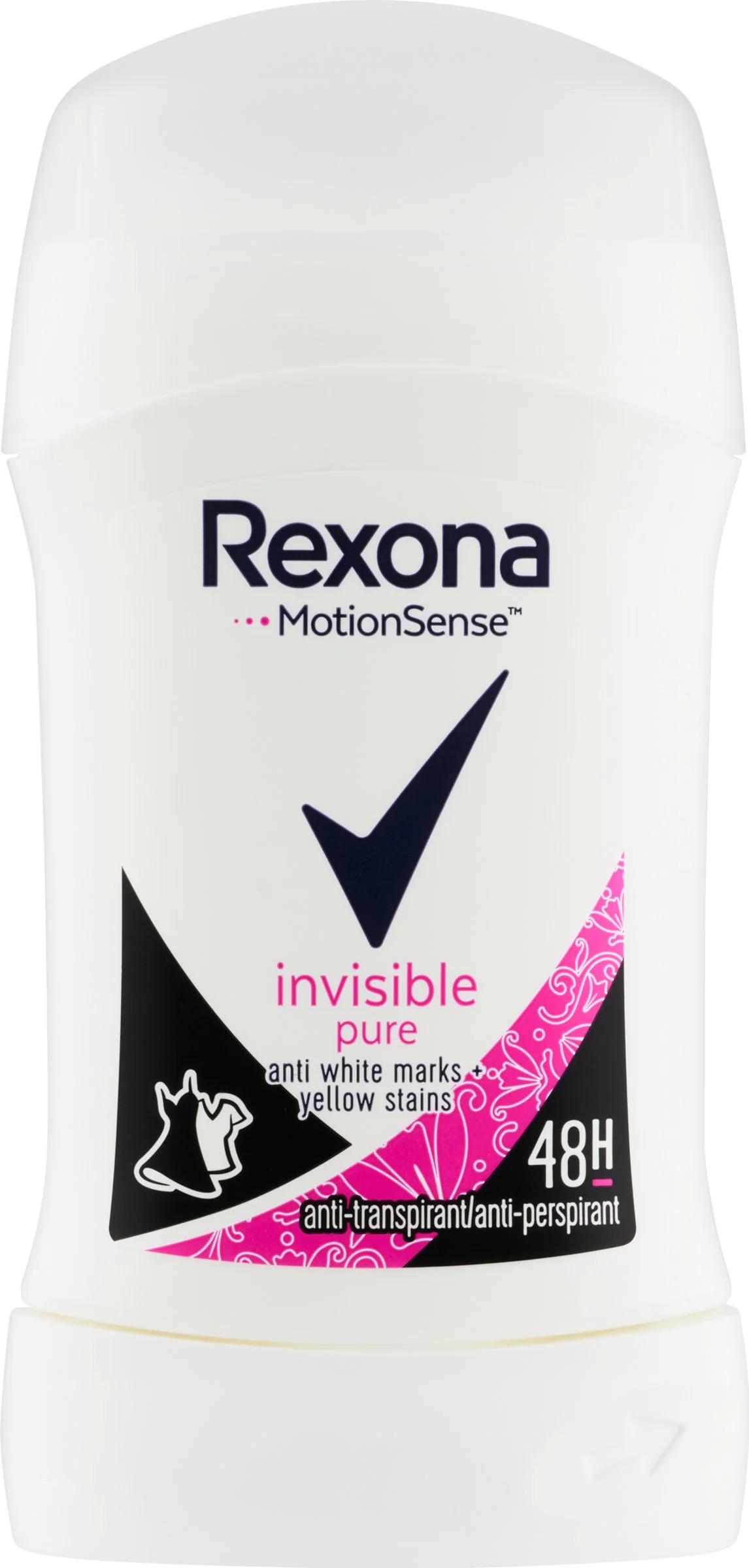 Rexona antiperspirant stick  Inv.Pure 1×40 ml, antiperspirant