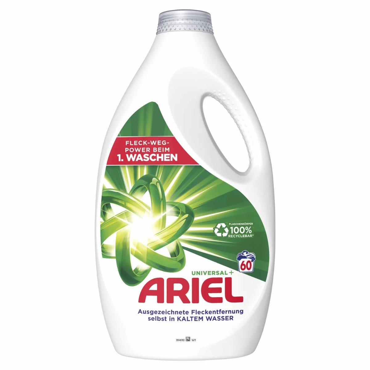 ARIEL GEL 3L / 60PD BRILLIANT CLEAN UNIVERSAL+ 1×3000 ml, gél na pranie