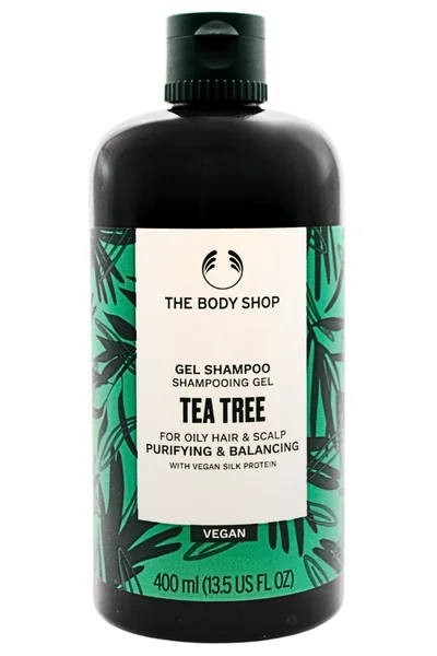 The Body Shop Šampón na mastné vlasy Tea Tree 1×400 ml, šampón