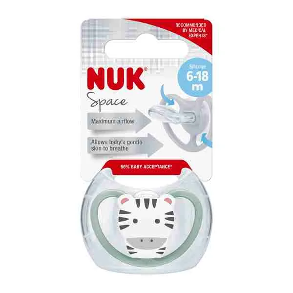 NUK Cumlík Space 6-18m BOX 1×1 ks, cumlík