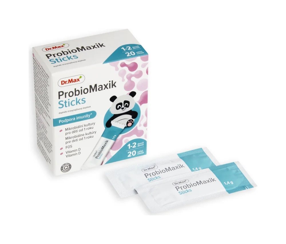 Dr. Max ProbioMaxik Sticks 1×20 ks, podpora imunity