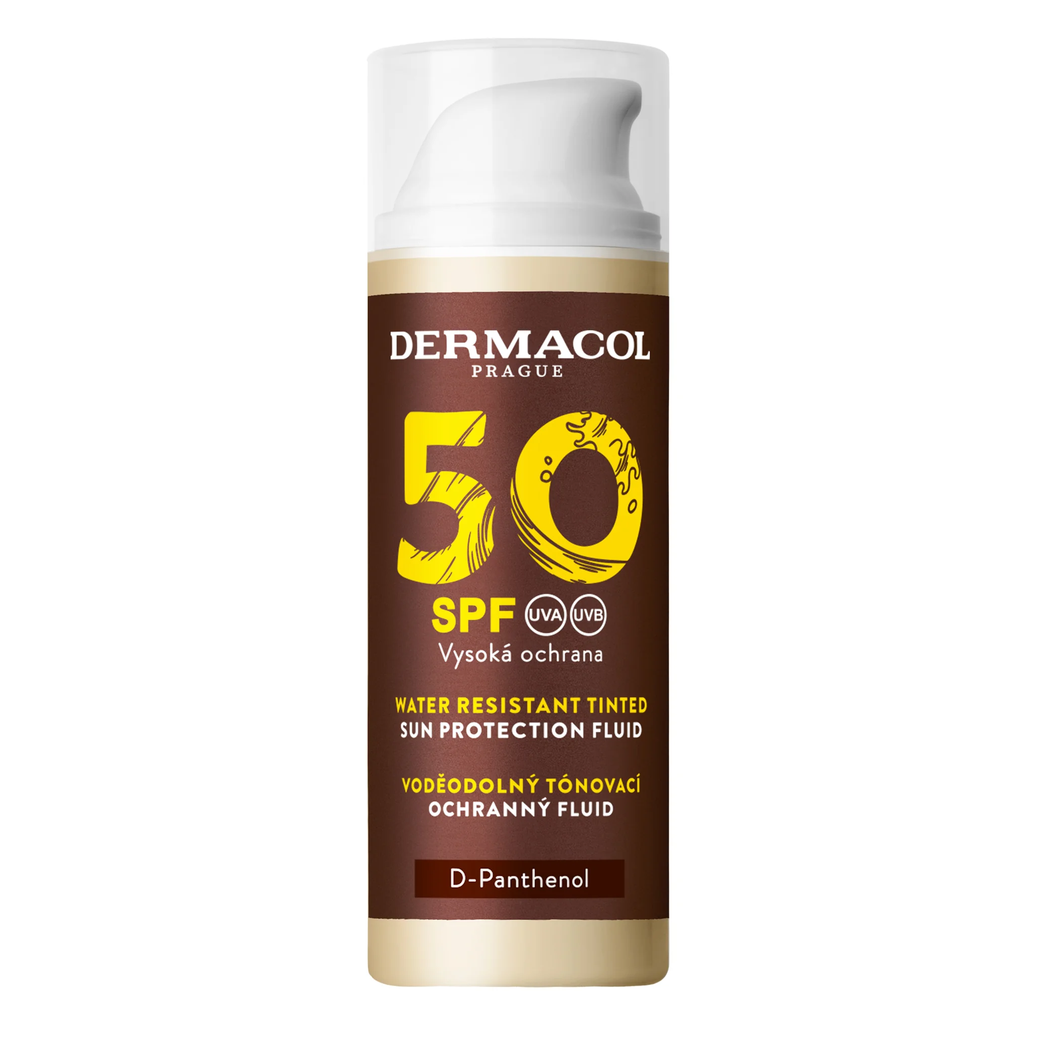 Dermacol SUN Tónovací pleťový fluid SPF 50