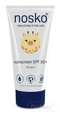 NOSKO SUNSCREEN SPF 50+ Detský opaľovací krém