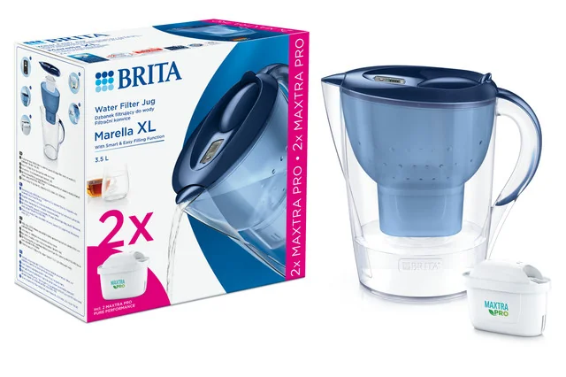 Brita Marella XL 3,5l modrá + 2x MX Pro PO