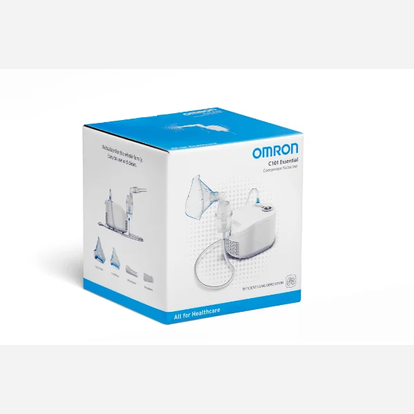 OMRON Inhalátor C101 Essential 1×1 ks, inhalátor