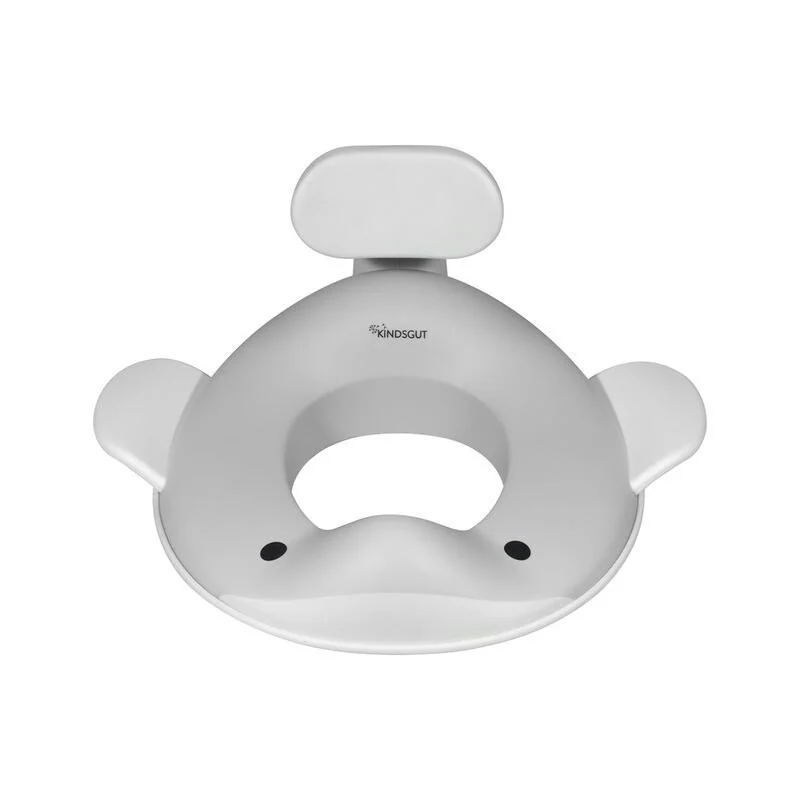 KINDSGUT - WC sedadlo Whale Light Grey 