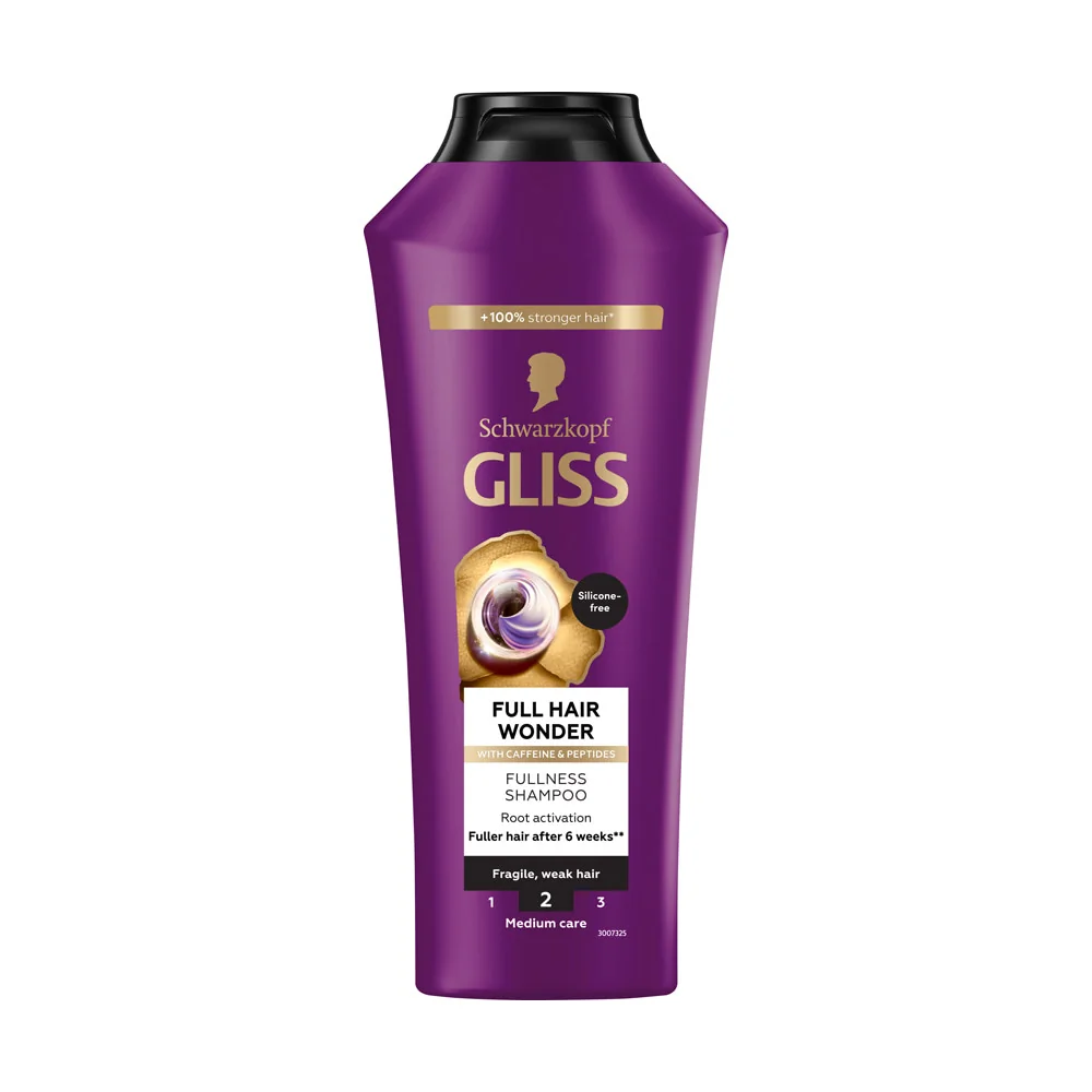 Schwarzkopf Gliss šampón Full Hair Wonder