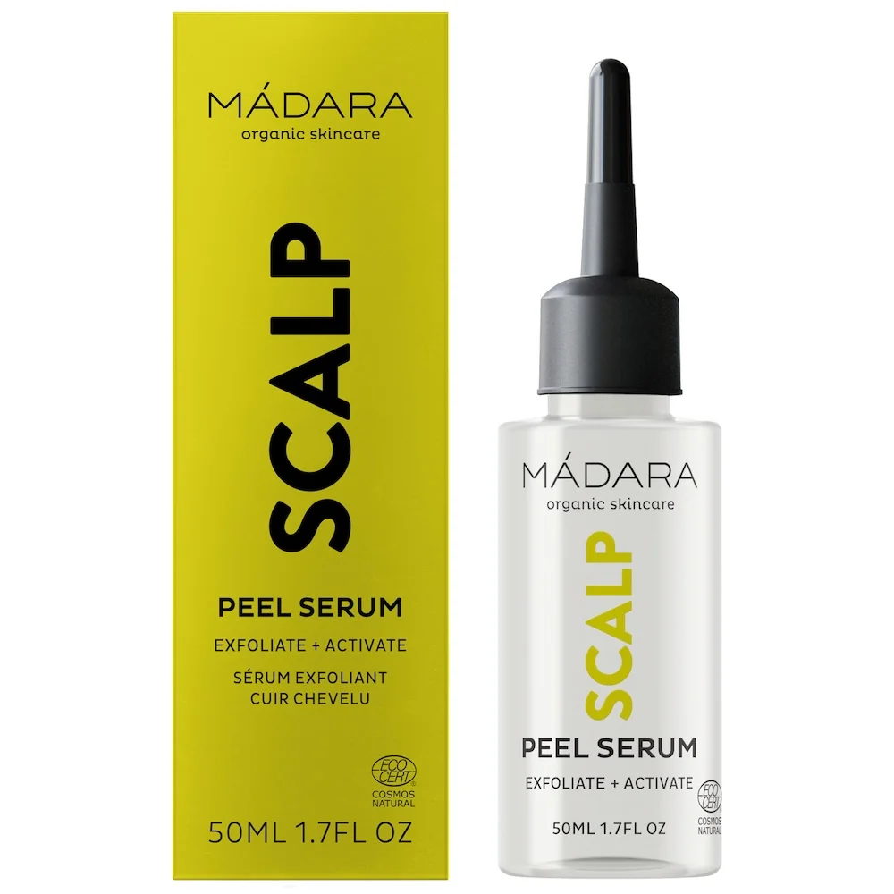 MÁDARA SCALP Peelingové sérum na pokožku hlavy 1×50 ml, sérum na pokožku hlavy