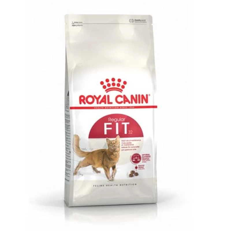 ROYAL CANIN FHN FIT32 4Kg -suché krmivo pre mačky s občasným výbehom 