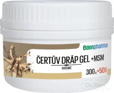 EDENPharma ČERTOV PAZÚR GÉL + MSM