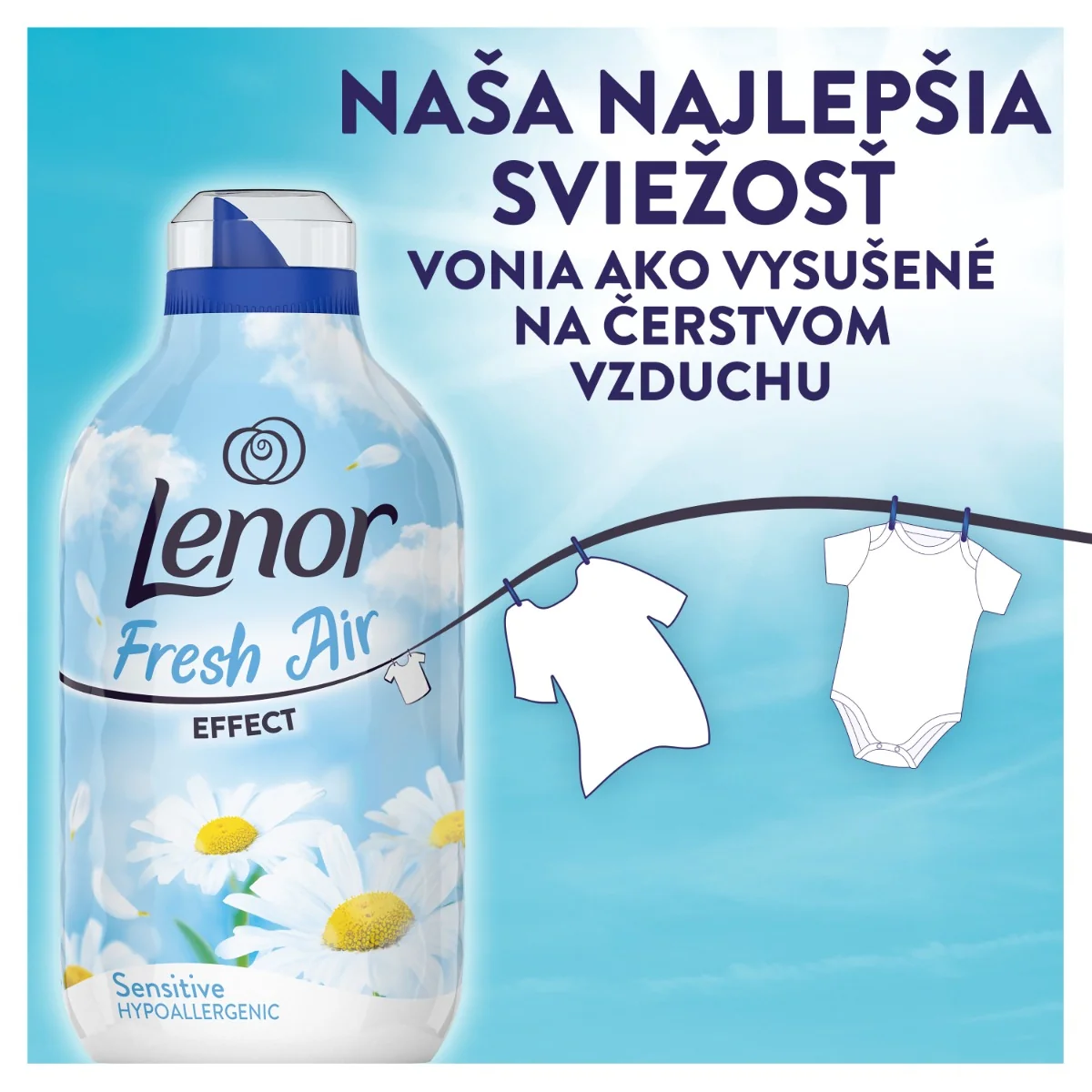 Lenor Fresh Air effect 770ml Sensitive 1×770 ml, aviváž