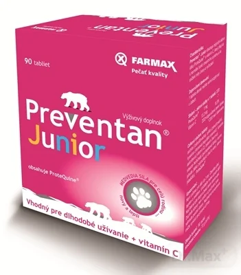 FARMAX Preventan Junior + vitamín C