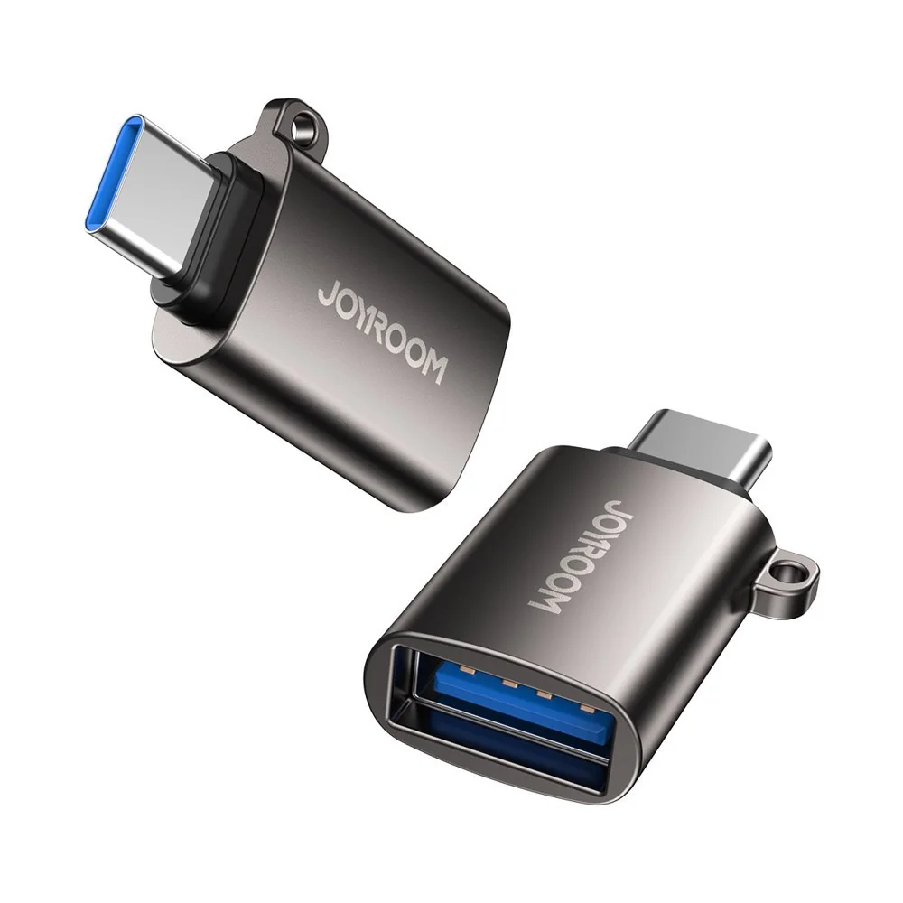 Joyroom OTG adaptér USB 3.2 Gen 1 - USB-C M/F, čierny