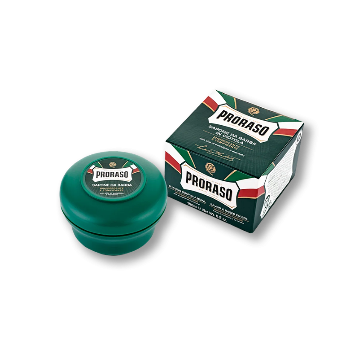 Osviežujúce mydlo na holenie Proraso Refreshing shaving soap green 150ml