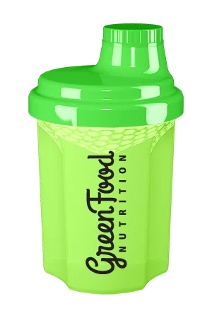 GreenFood Nutrition Shaker Transparent Green 1ks