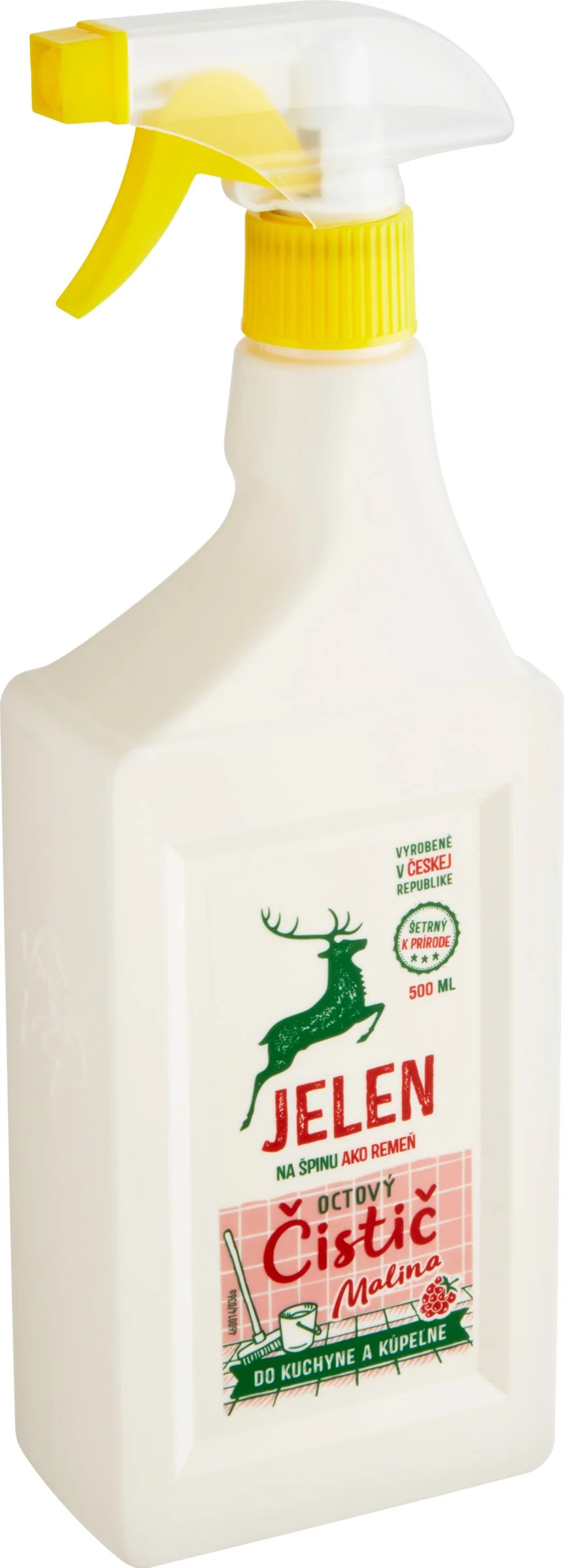 Jelen octový čistič Malina 500ml 1×500 ml, čistič