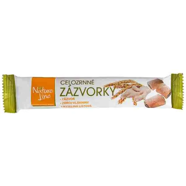 NATURE LINE ZÁZVORKY celozrnné sušienky so zázvorom