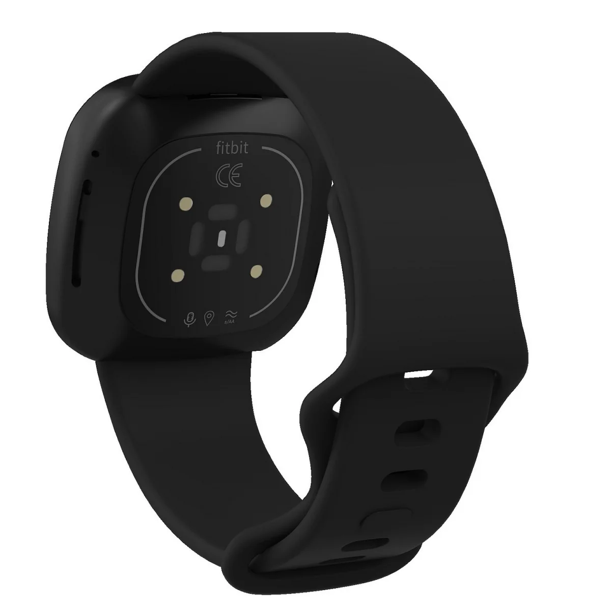 BStrap Silicone (Large) remienok na Fitbit Versa 3 black