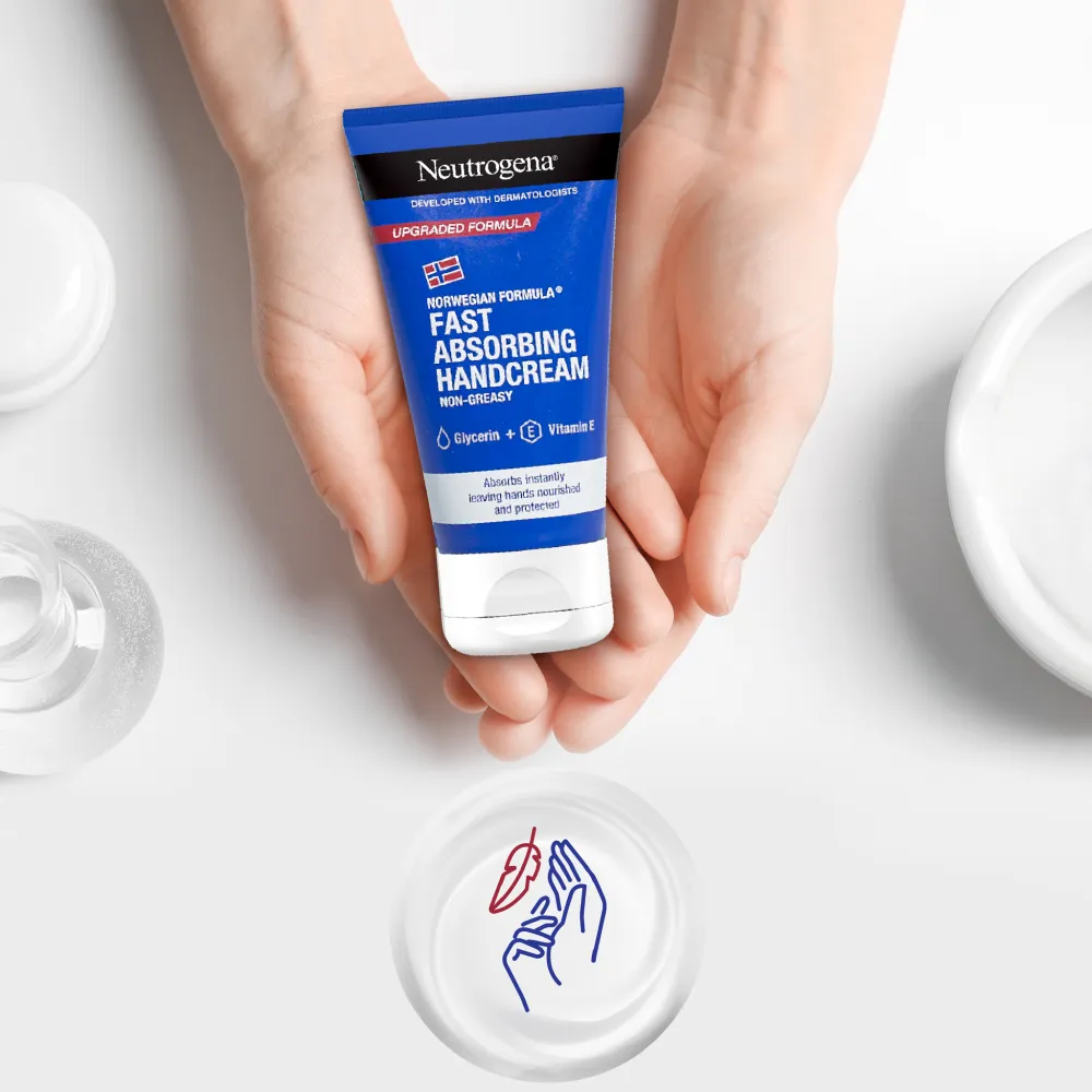 NEUTROGENA® Rýchlo sa vstrebávajúci krém na ruky s Nórskou receptúrou 1×75 ml, krém na ruky