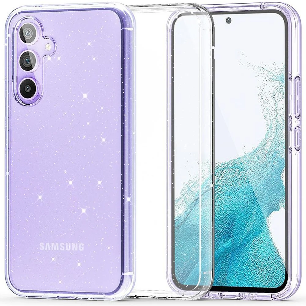 Tech-Protect FlexAir Hybrid kryt na Samsung Galaxy S23 FE, glitter 