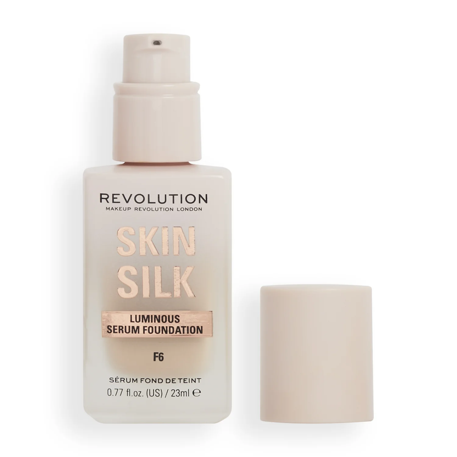 Revolution, Skin Silk Serum Foundation F6 1×23 ml, make-up