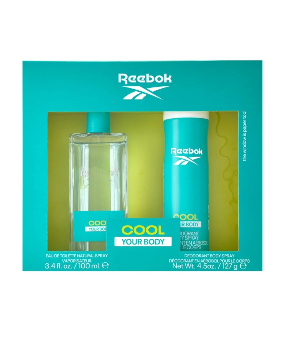 REEBOK COOL YBF WOMEN EDT 100ML+DEO SP 150ML 1SET