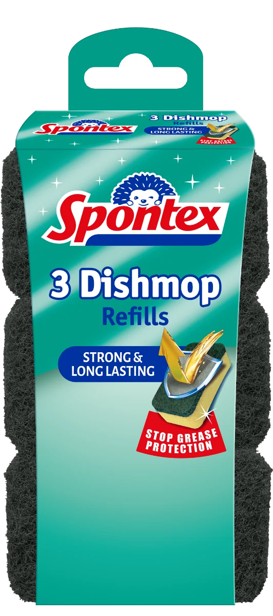 Spontex Dishmop General Purpose náhrada 3ks 1×3 ks, hubky