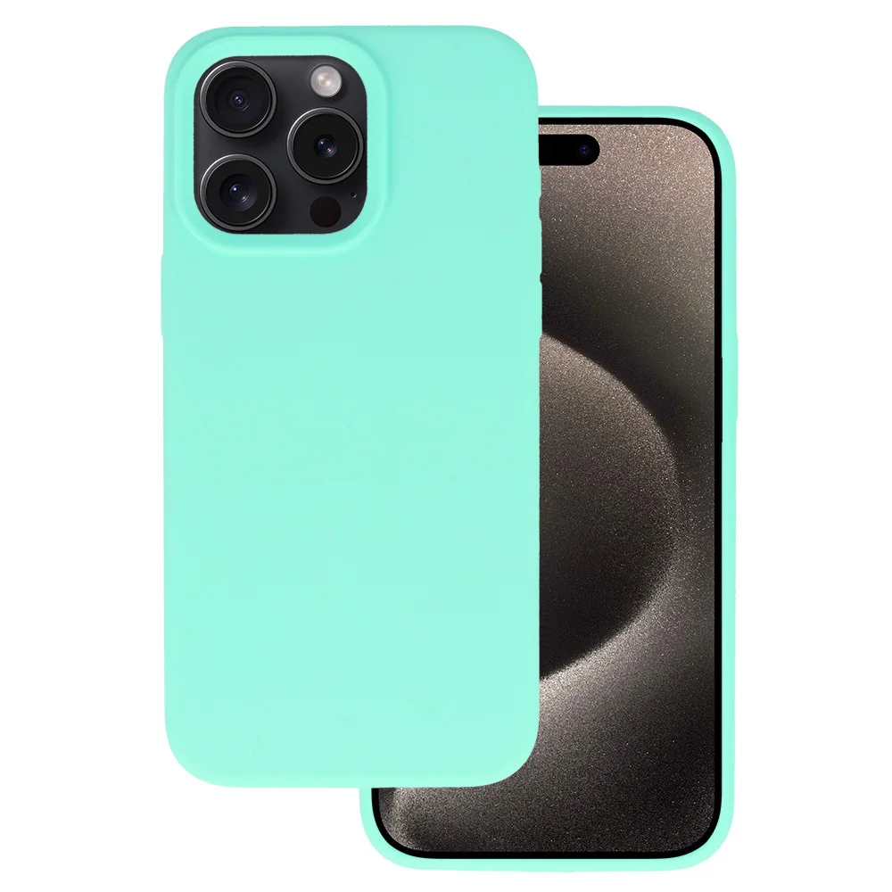 MG Silicone Lite kryt na iPhone 16 Pro, mint 