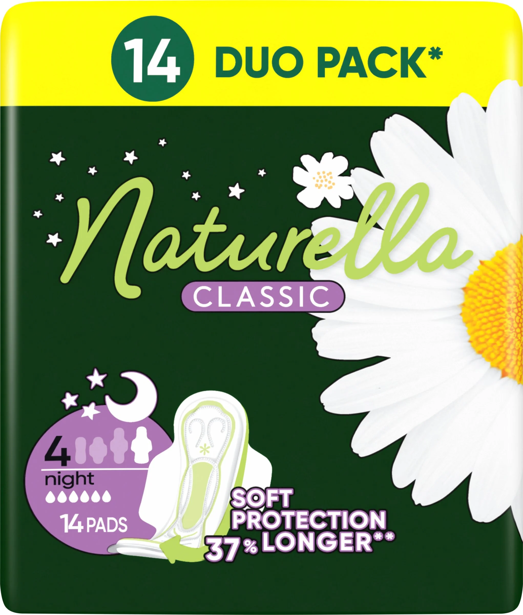 Naturella Classic 14ks Night 1×14 ks, hygienické vložky