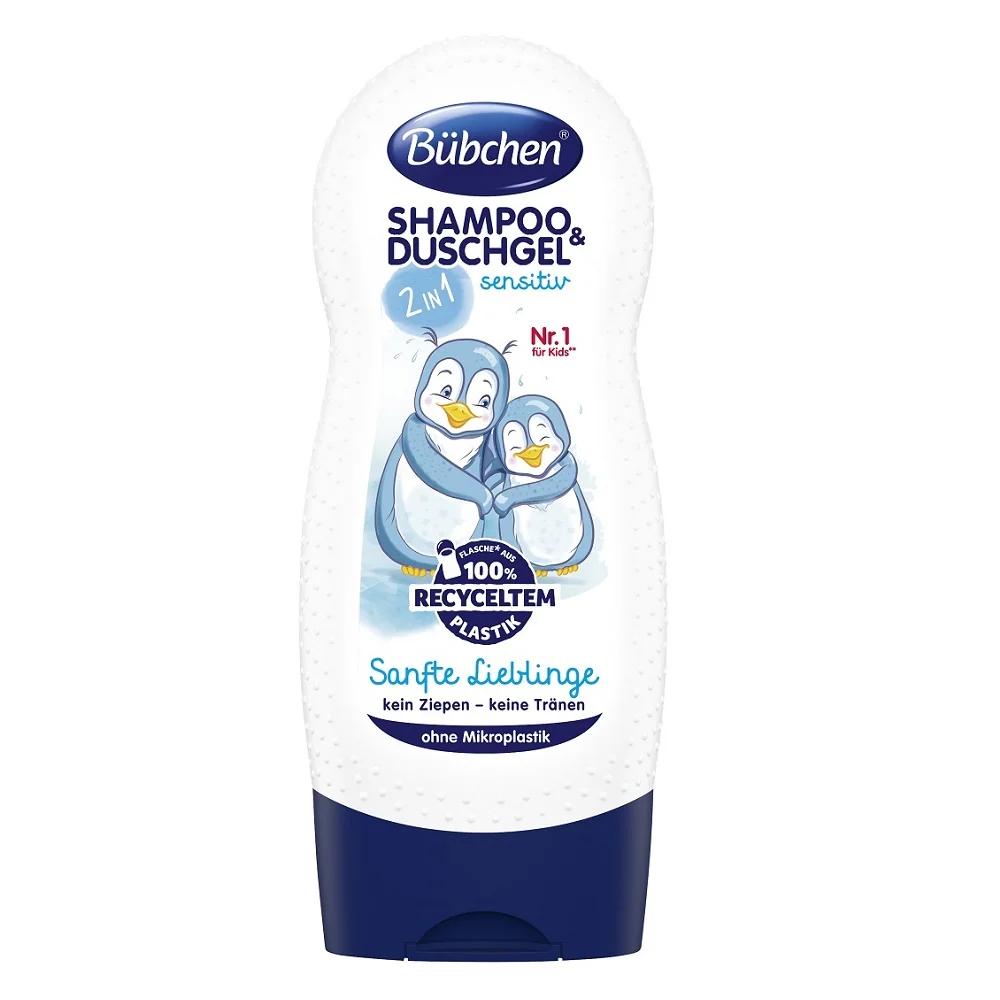 BUBCHEN KIDS SHP+SPRCH.GEL 2V1 JEMNY MILACIK 230ML