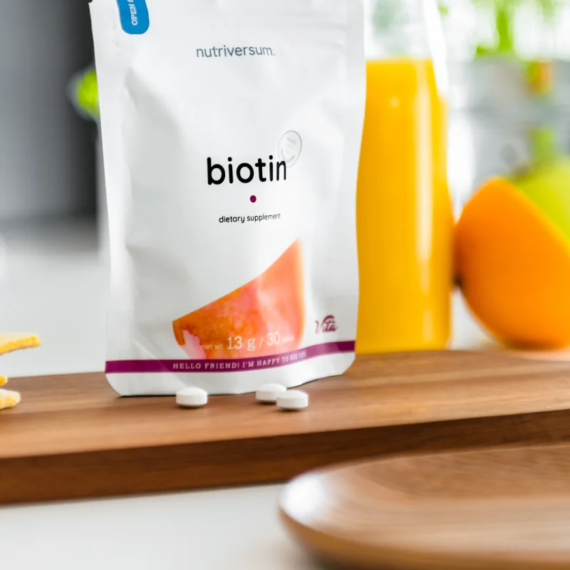 Nutriversum - VITA - BIOTIN (biotín) 30 tabliet 