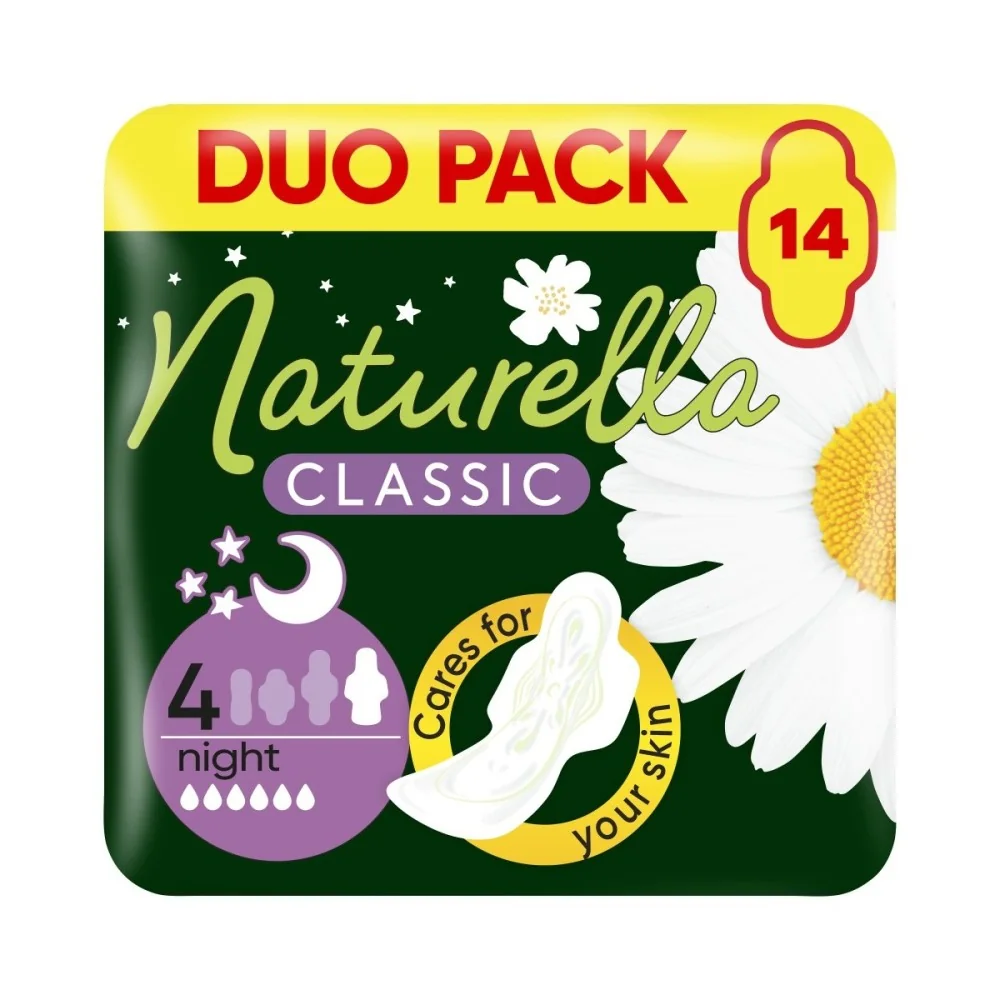 Naturella Classic 14ks Night 1×14 ks, hygienické vložky