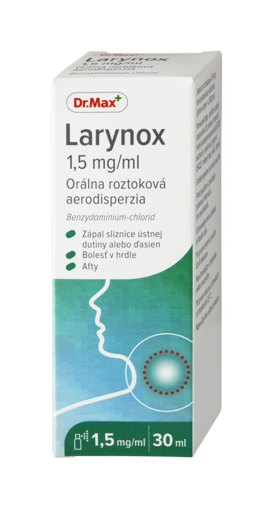 Larynox 1×30 ml, sprej do hrdla