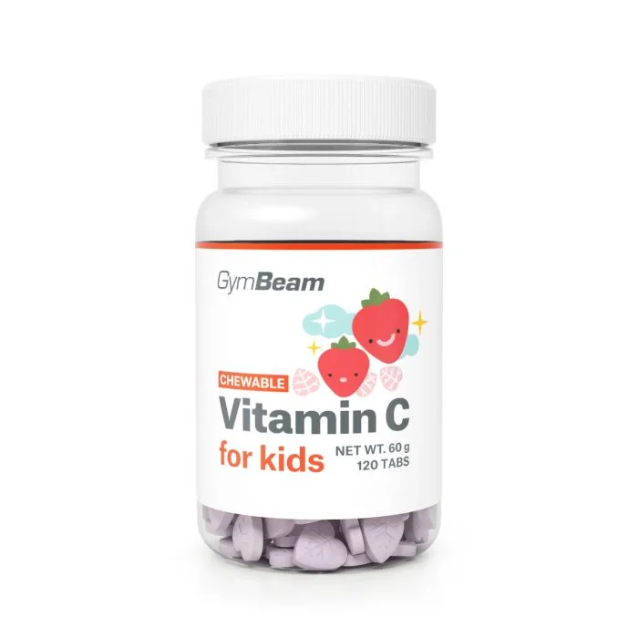 Gymbeam vit c pre deti jahoda 120tbl