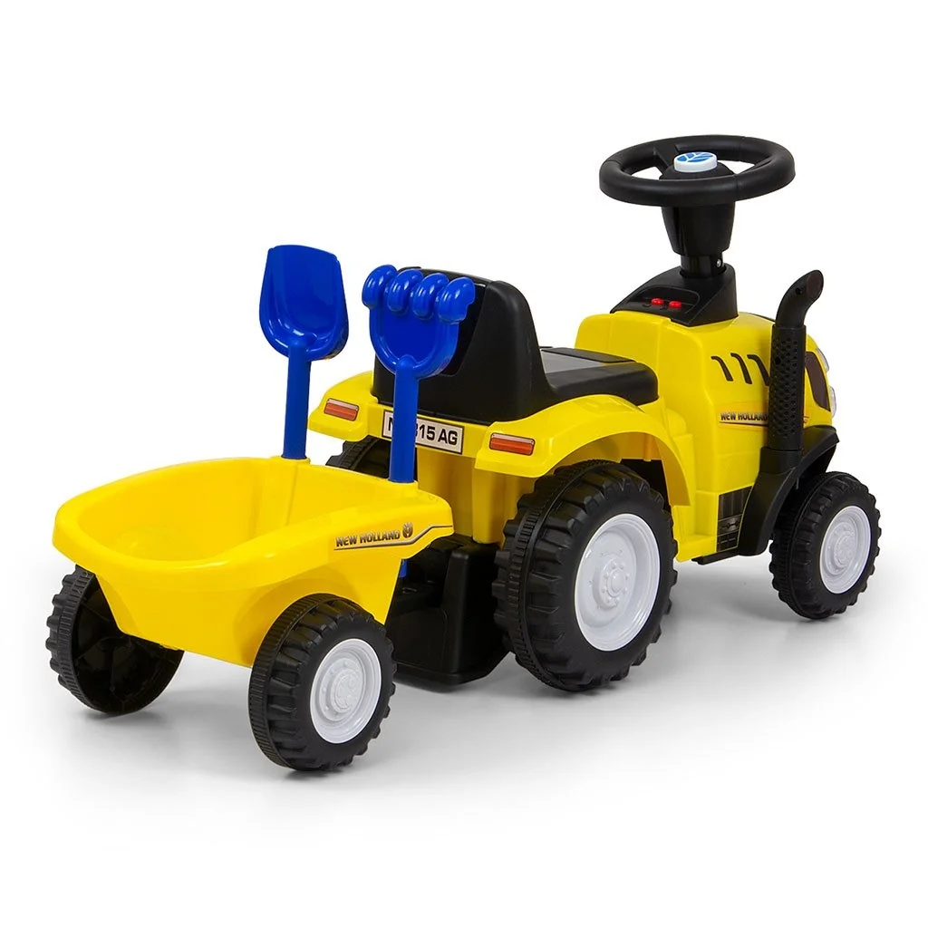 Odrážadlo NEW HOLLAND T7 TRAKTOR Milly Mally žlté 