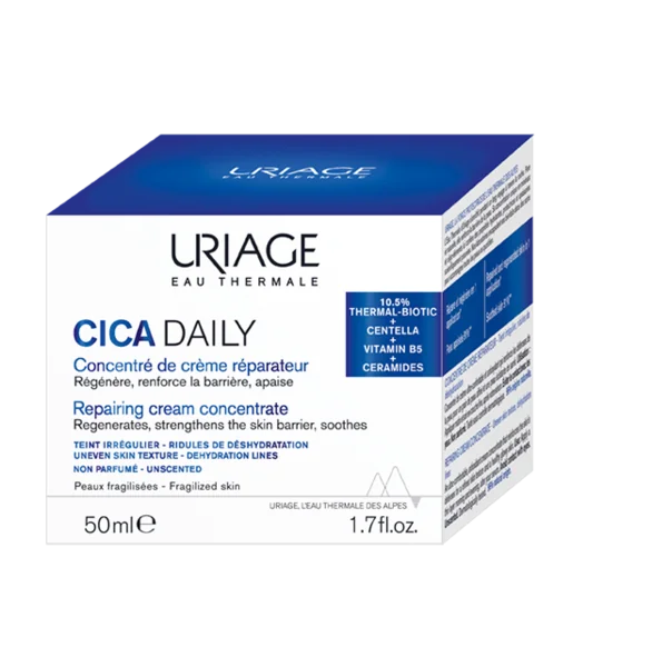 URIAGE CICA DAILY Repairing Cream Concentrate 1×50 ml, denný výživný krém