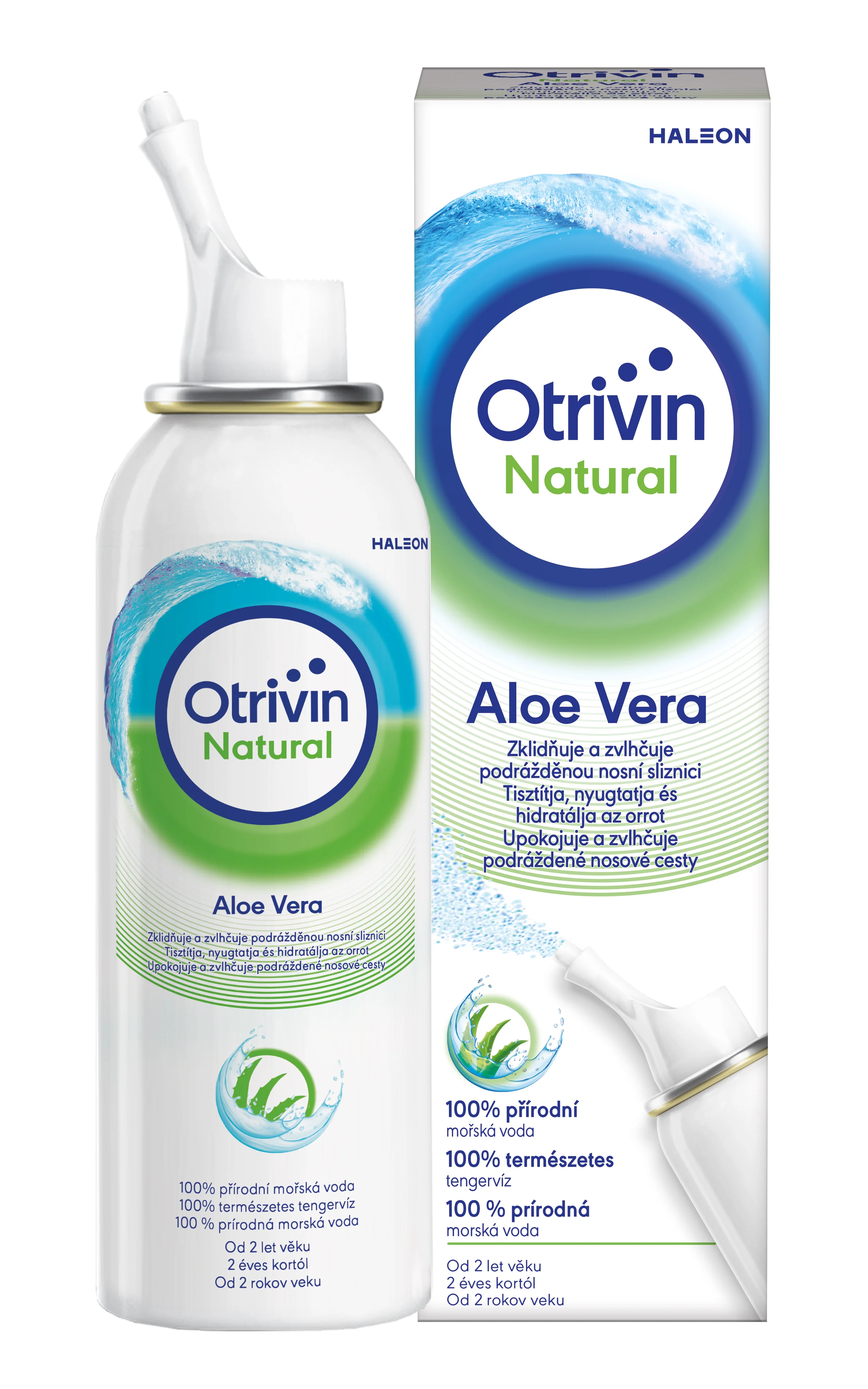 Otrivin natural Aloe vera morská voda sprej