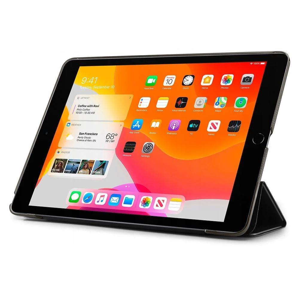 Spigen Smart Fold puzdro na iPad 10.2'' 2019/2020/2021 čierne