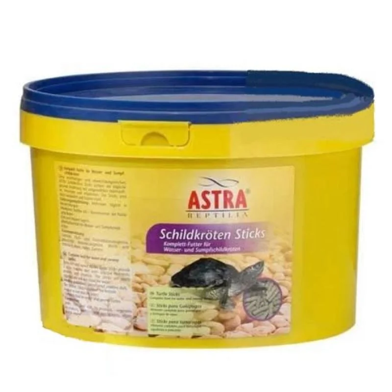 ASTRA SCHILDKRÖTEN STICKS 3.000ml/ 960g kompletné peletové krmivo pre vodné korytnačky