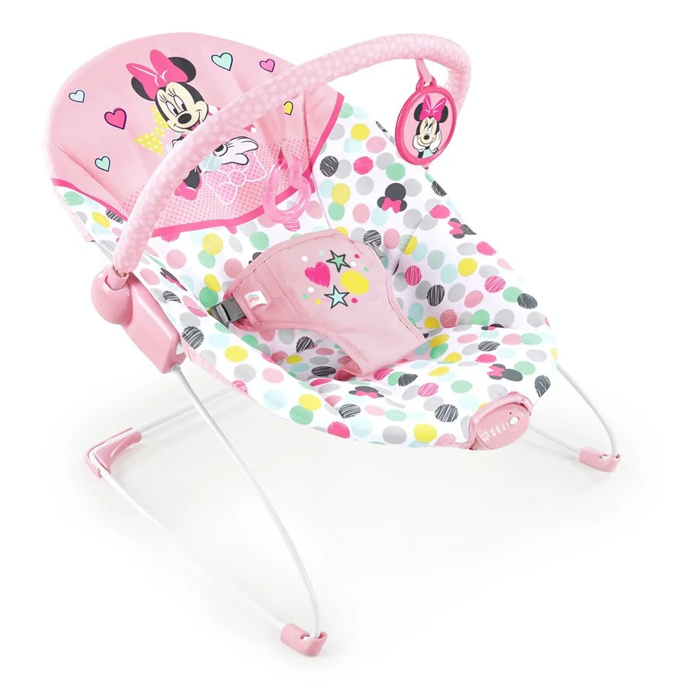 Lehátko vibrujúce Minnie Mouse Spotty Dotty 0m+ do 9 kg 