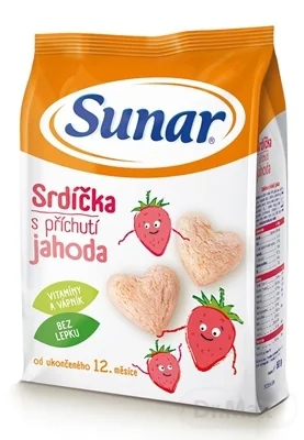 Sunar Detský snack Srdiečka