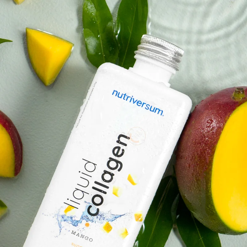 Nutriversum - FLOW - LIQUID COLLAGEN 10 000 mg BEZ CUKRU, 500ml Príchuť mango