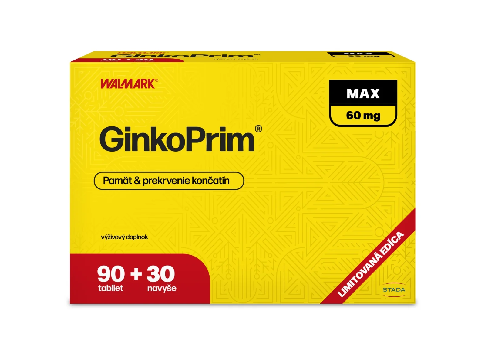 W line GinkoPrim MAX 90 + 30tbl. navyše VB24