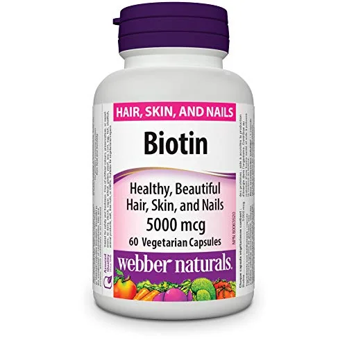 WEBBER NATURALS Biotin 5000 mcg