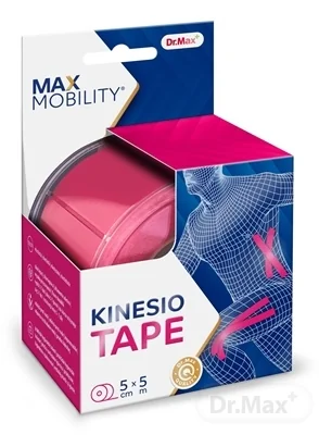 Dr. Max Kinesio Tape ružová