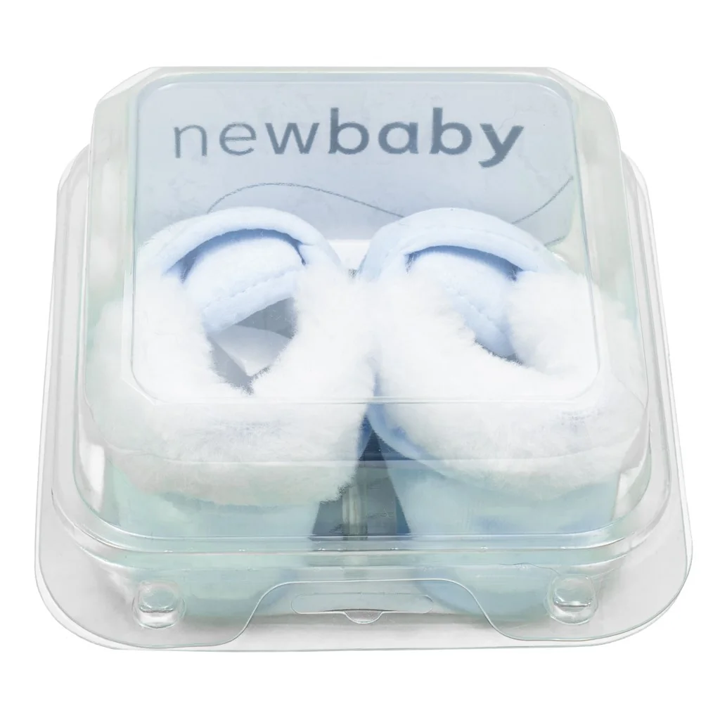 Dojčenské zimné capačky New Baby modré 12-18 m 12-18 m, 20C49985 