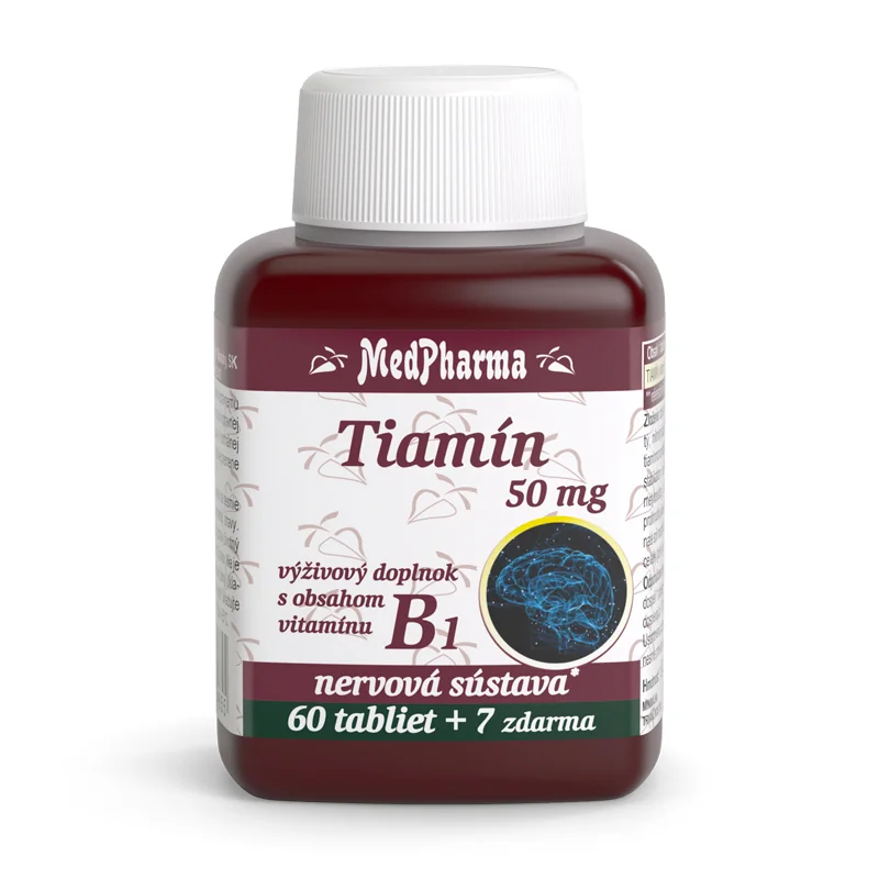 MedPharma TIAMÍN 50 mg (vitamín B1)