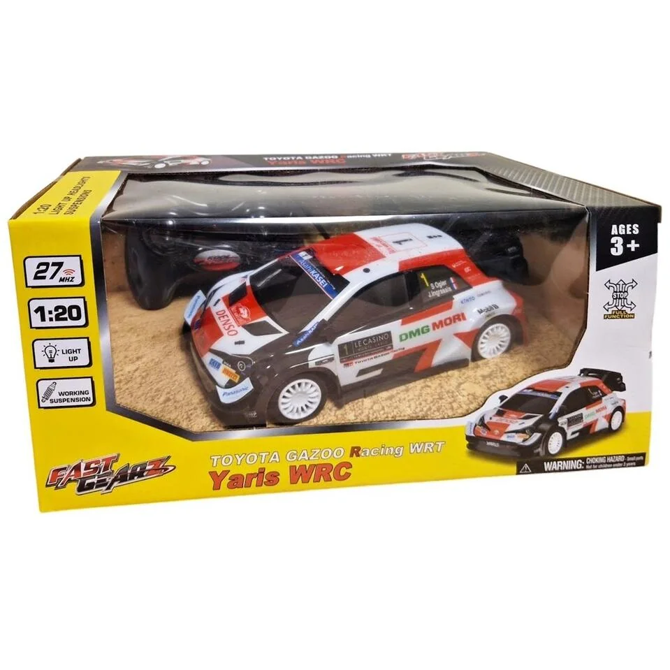 Toyota Yaris WRC RC diaľkové ovládanie Gazoo Racing 20cm 