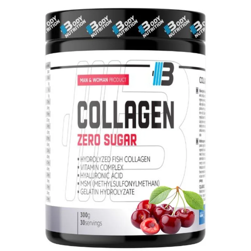 Collagen 300g od BODY NUTRITION - cherry