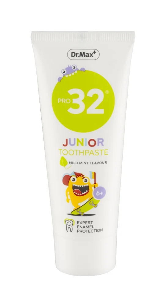 Dr. Max Pro32 Toothpaste Junior 6+ 75ml 1×75 ml, zubná pasta pre deti